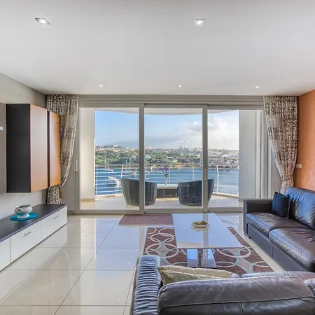 Seaview Luxury 3br In Lejlighed Sliema